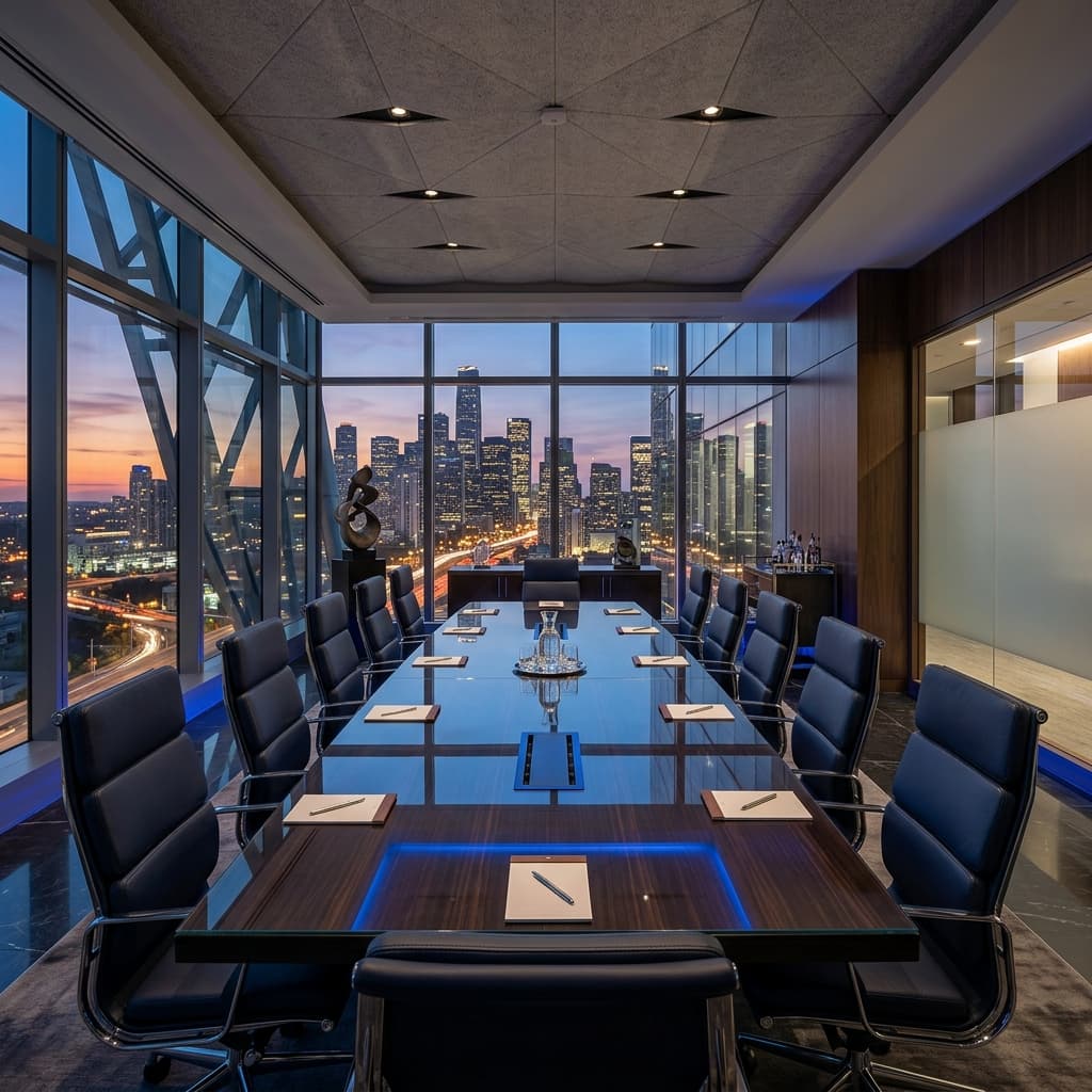 Executive search firm boardroom and C-suite leadership placement suite
